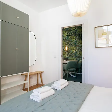 Jp38 - Dowtown Perfect Gem 2 Bdr + 2 Bath, Bright Flat! * Lisbona