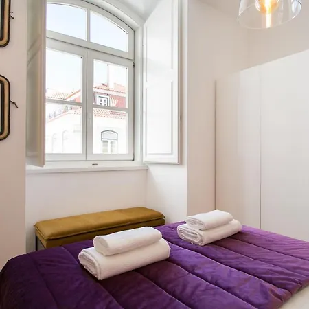 Jp38 - Dowtown Perfect Gem 2 Bdr + 2 Bath, Bright Flat! * Lisboa