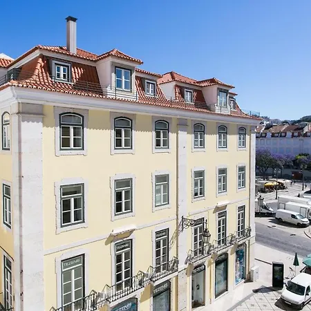 Jp38 - Dowtown Perfect Gem 2 Bdr + 2 Bath, Bright Flat! * Lisboa
