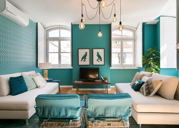 Jp38 - Dowtown Perfect Gem 2 Bdr + 2 Bath, Bright Flat! * Lisboa