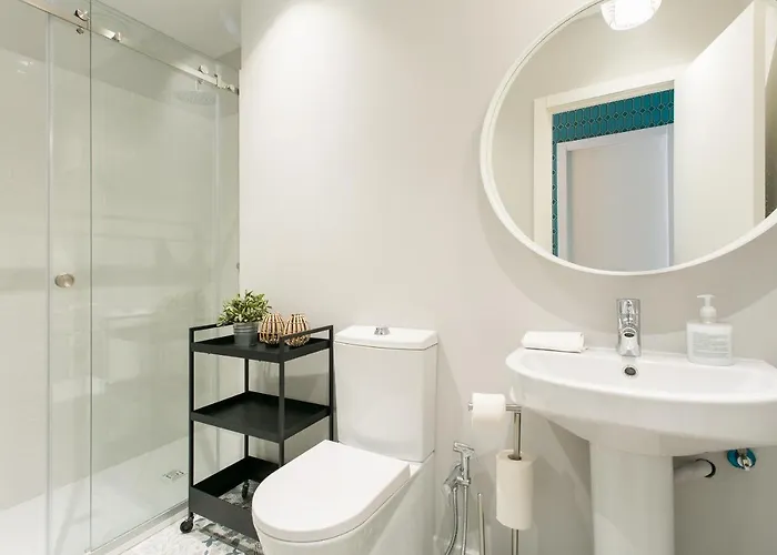 Jp38 - Dowtown Perfect Gem 2 Bdr + 2 Bath, Bright Flat! Lisboa