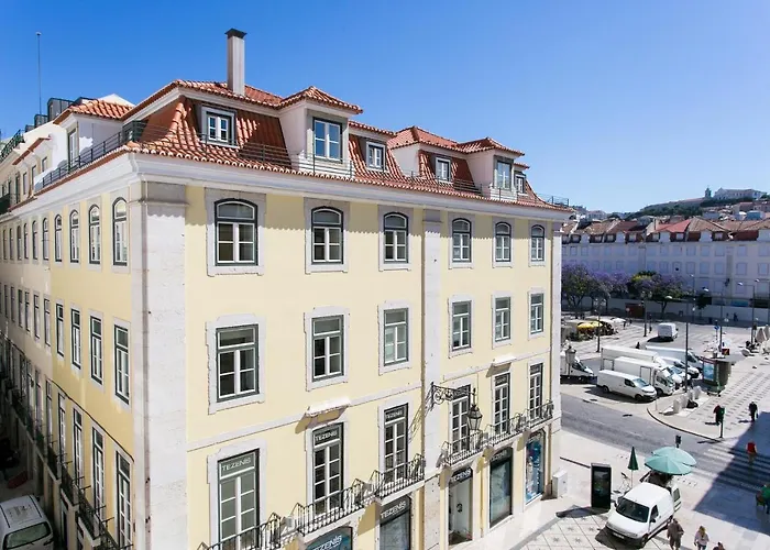 Jp38 - Dowtown Perfect Gem 2 Bdr + 2 Bath, Bright Flat! * Lisboa